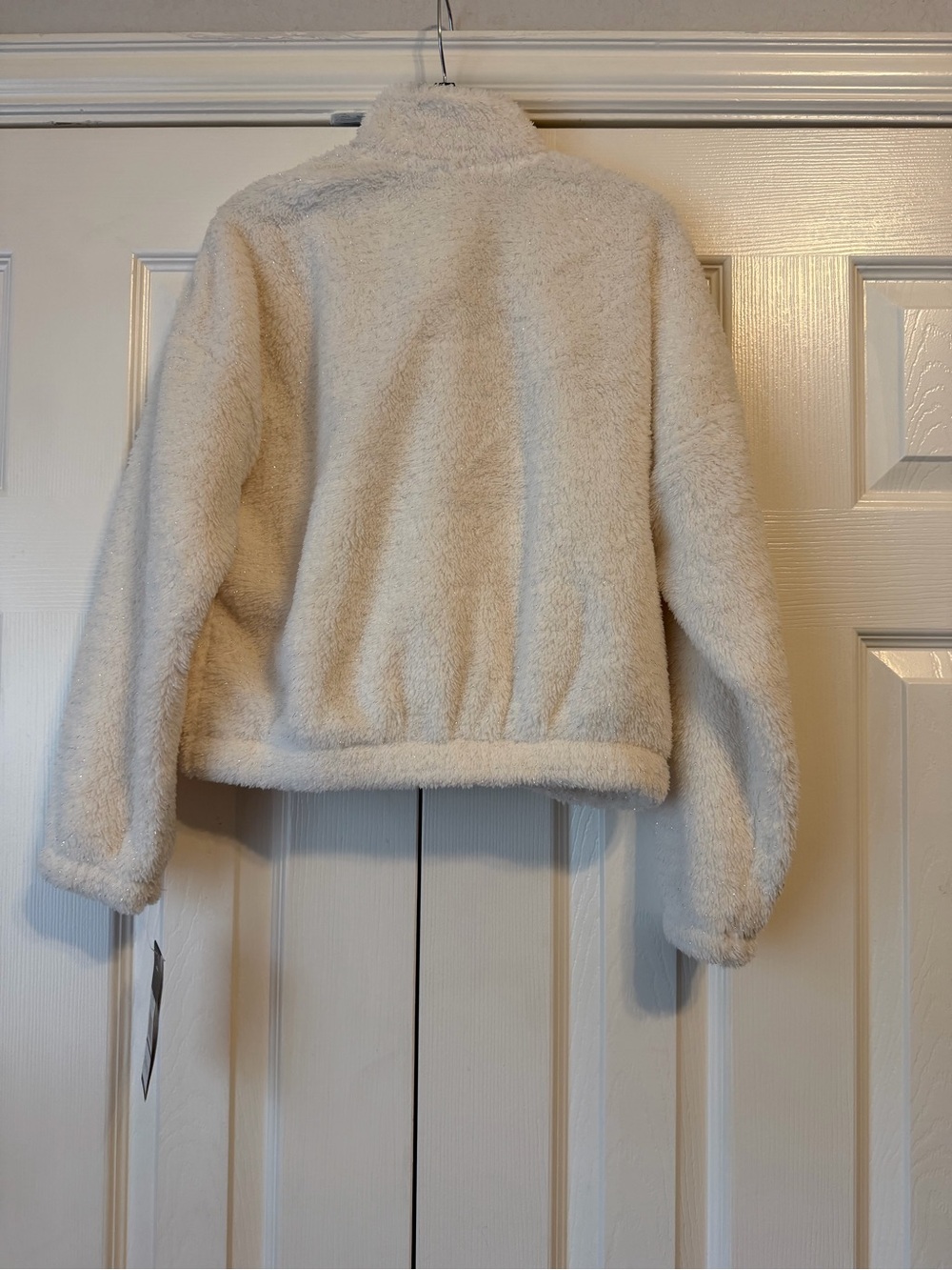 adidas Kids Cozy Sherpa Pullover - white - Picture 5 of 5